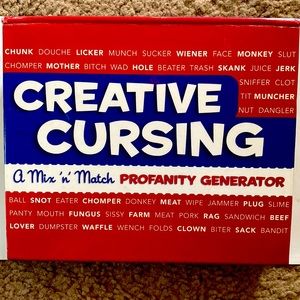 Creative Cursing - A mix ‘n’ match profanity generator